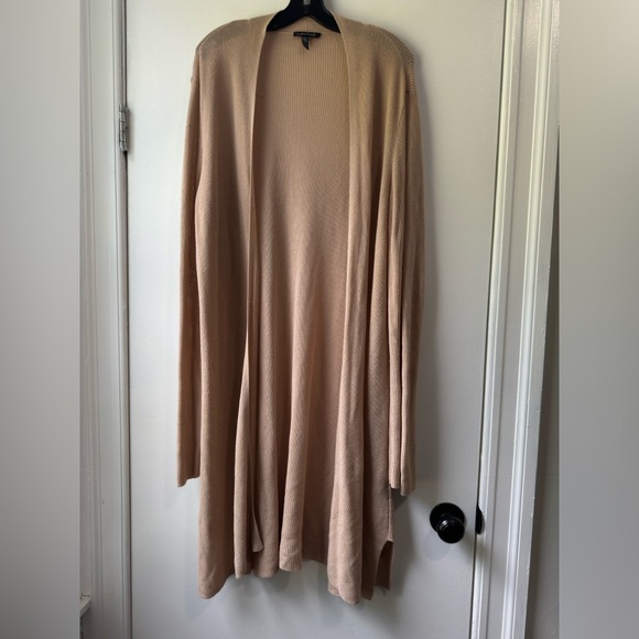 Eileen Fisher Women’s Tencell Lyocell Open Front cardigan Sweater Sz XL - Picture 2 of 11